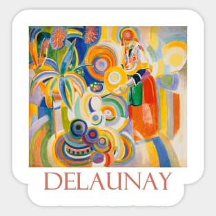 Tall Portuguese Woman (1916) by Robert Delaunay Sticker